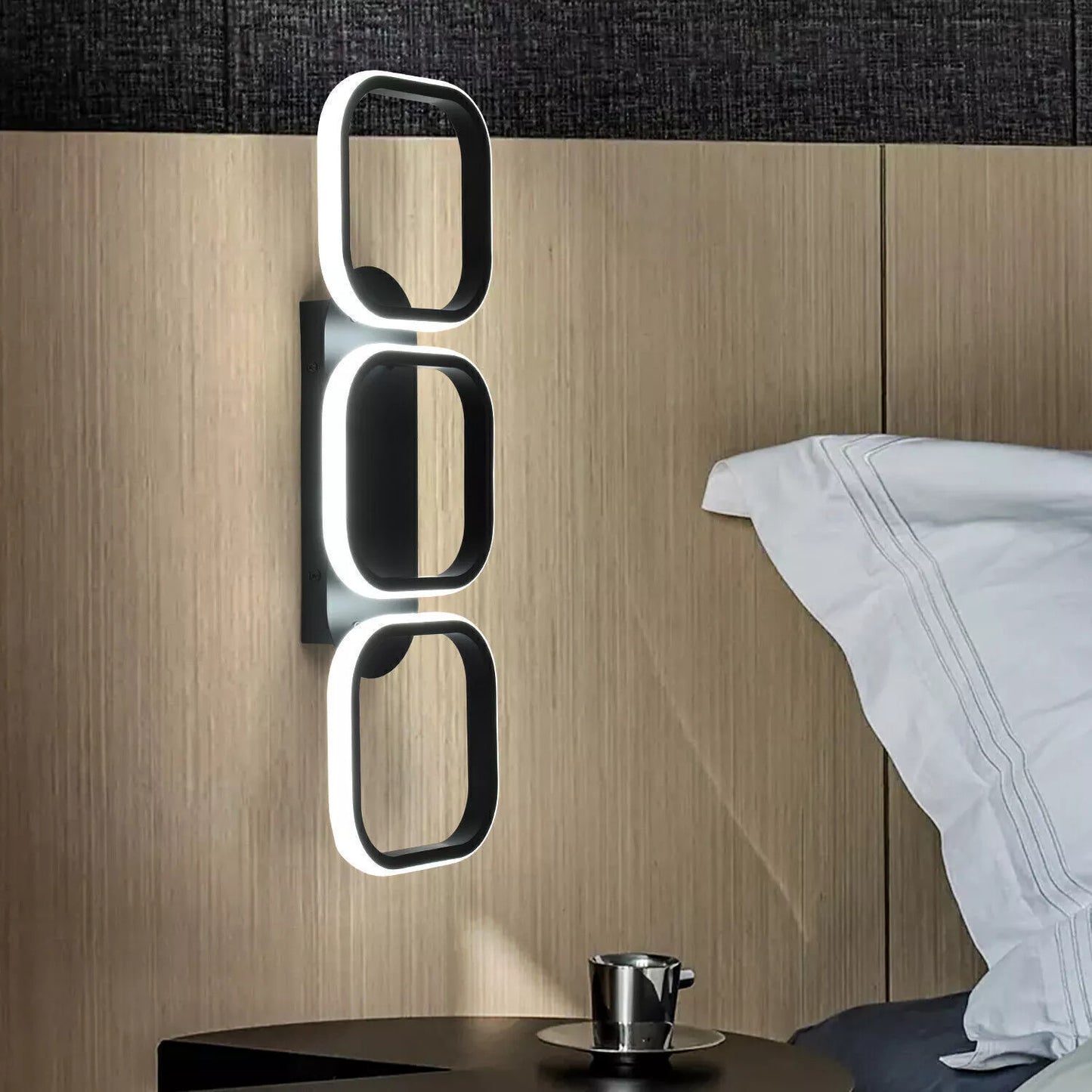 3-Farbige Dimmbar LED Deckenleuchte – Moderne Decken-Lampe für Wohnzimmer, Flur, Küche und Eingangsbereich