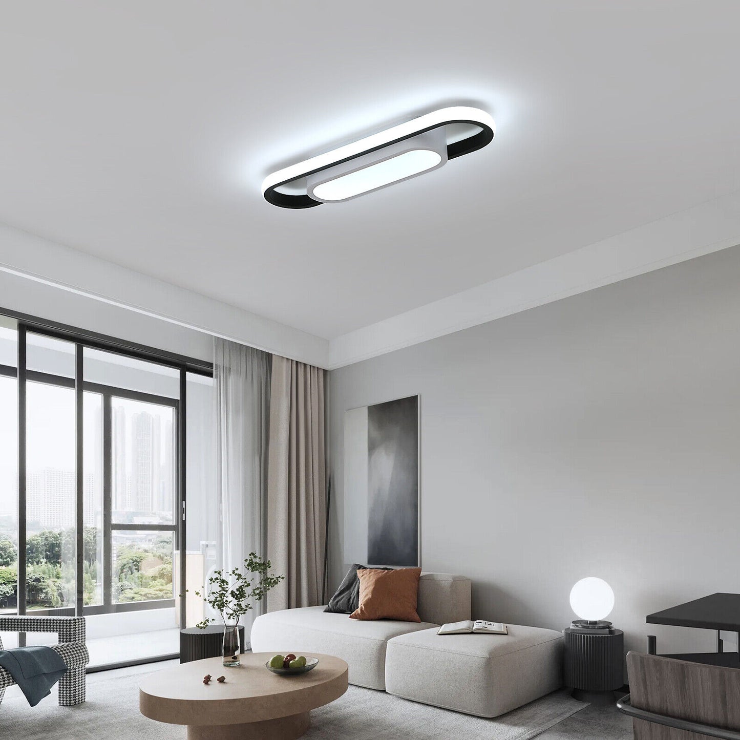 LED Deckenleuchte Panel – Moderne LED Lampe für Schlafzimmer, Wohnzimmer, Bad, Flur und Küche