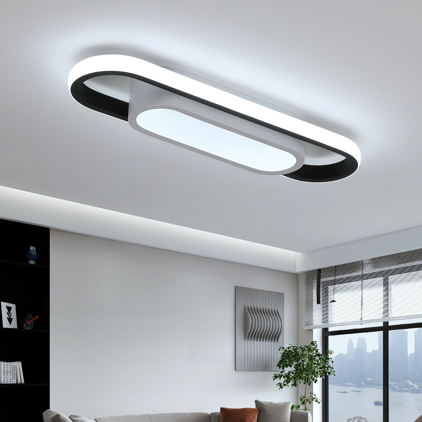 LED Deckenleuchte Panel – Moderne LED Lampe für Schlafzimmer, Wohnzimmer, Bad, Flur und Küche