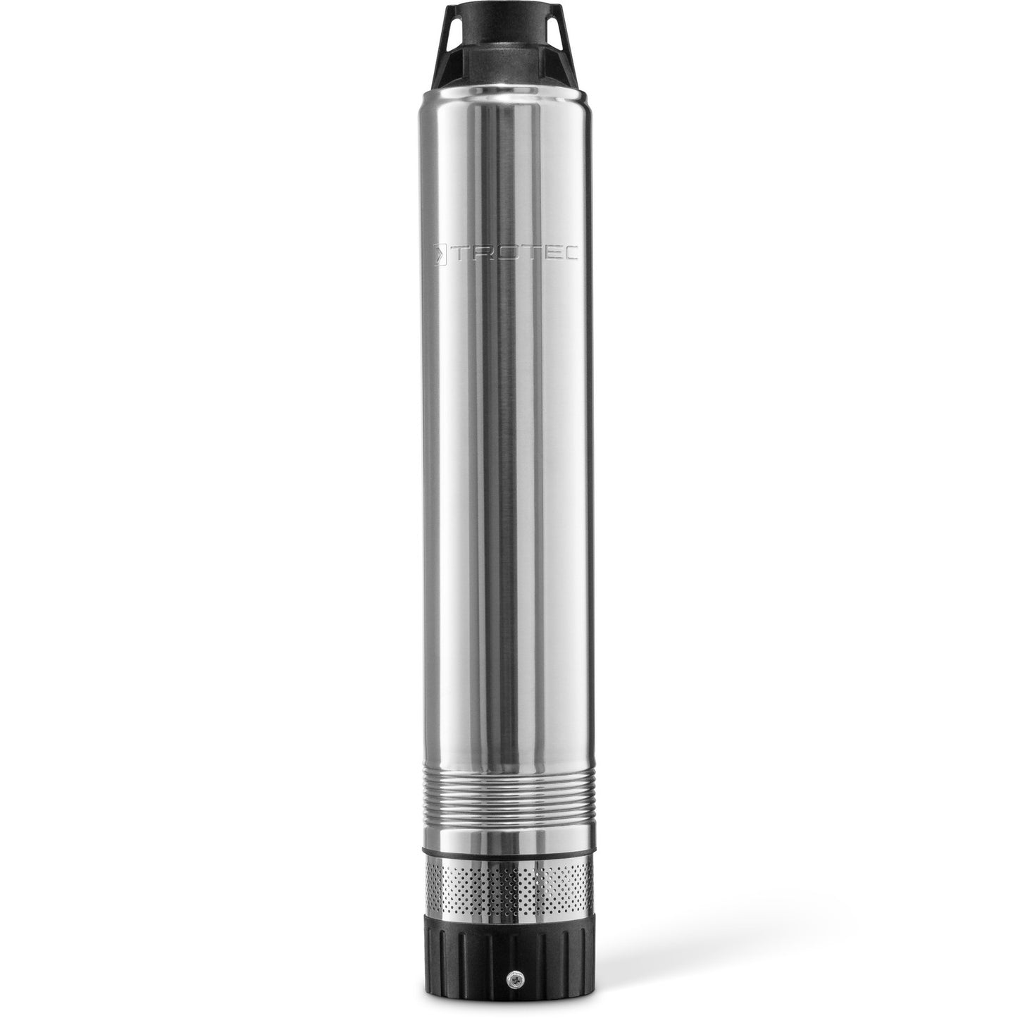 TROTEC Tiefbrunnenpumpe TDP 370 E – Edelstahl Brunnenpumpe 700 W, Garten- & Hauswasserpumpe