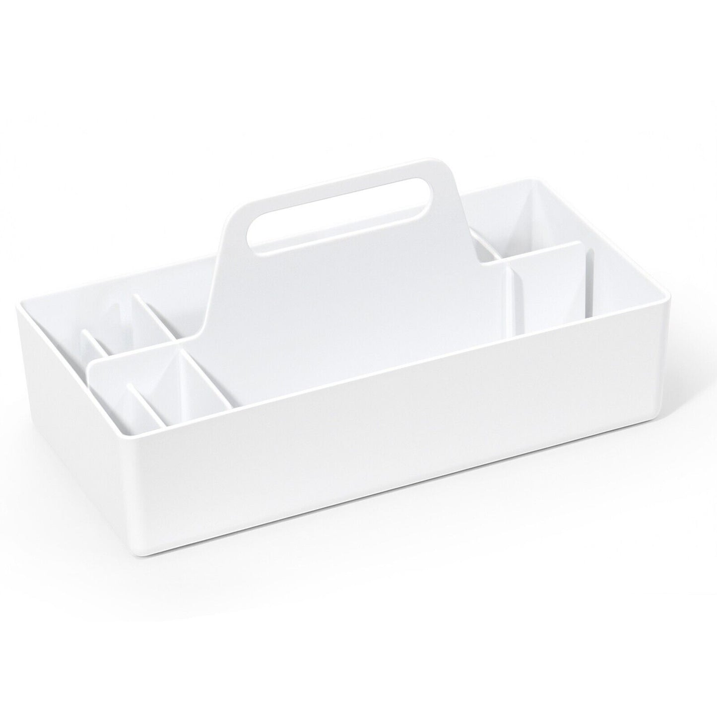 Korb Organizer mit Griff,Kunststoffkorb, Reinigungskorb,Bastelkorb,Schreibtischk