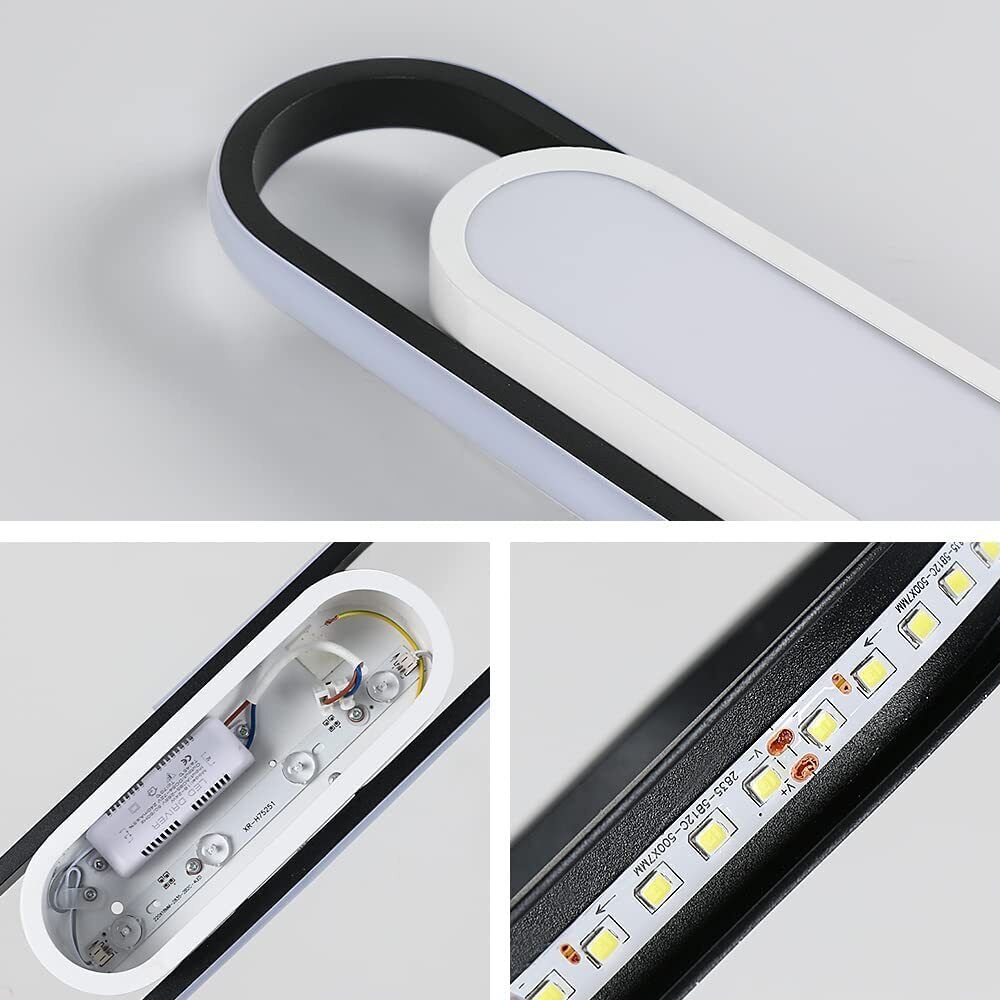 LED Deckenleuchte Panel – Moderne LED Lampe für Schlafzimmer, Wohnzimmer, Bad, Flur und Küche