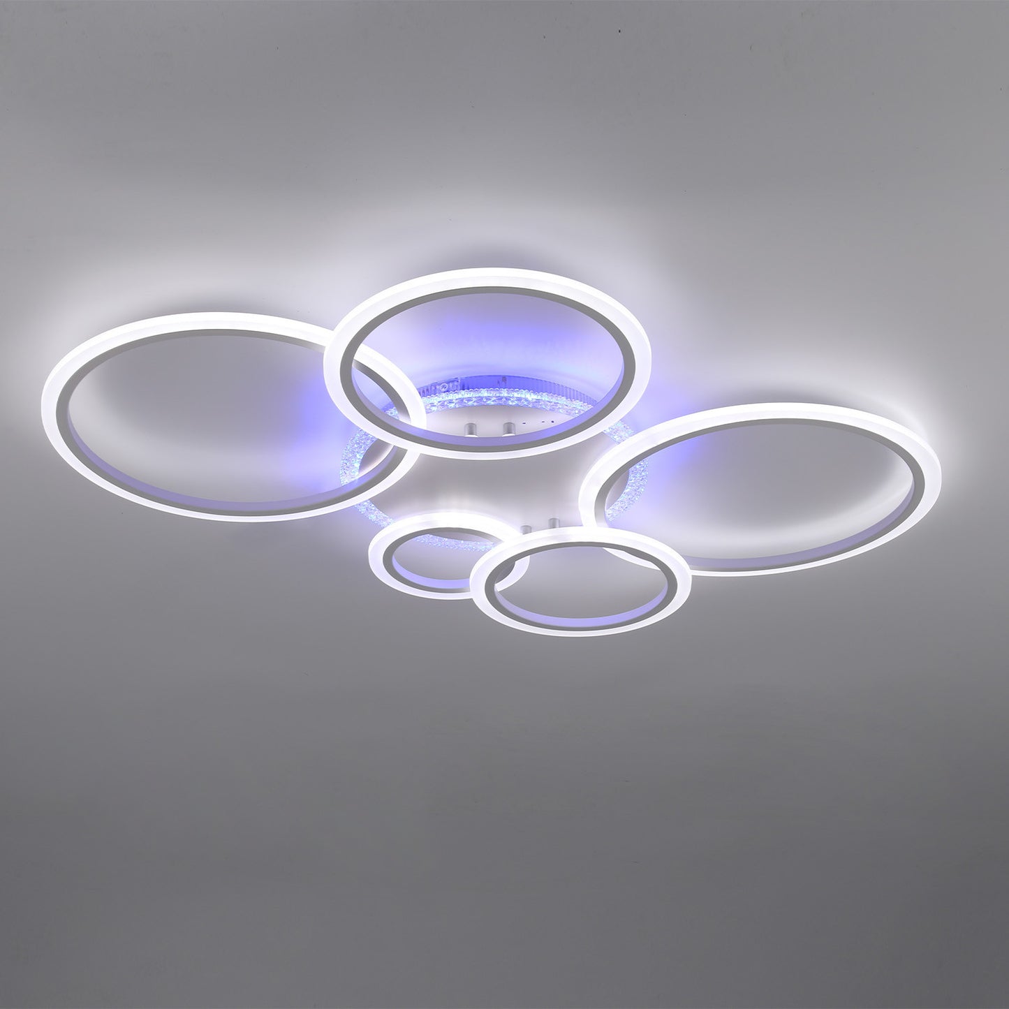RGB LED Deckenleuchte mit Bluetooth Lautsprecher & Fernbedienung – Dimmbar, Farbwechsel, Musikfunktion