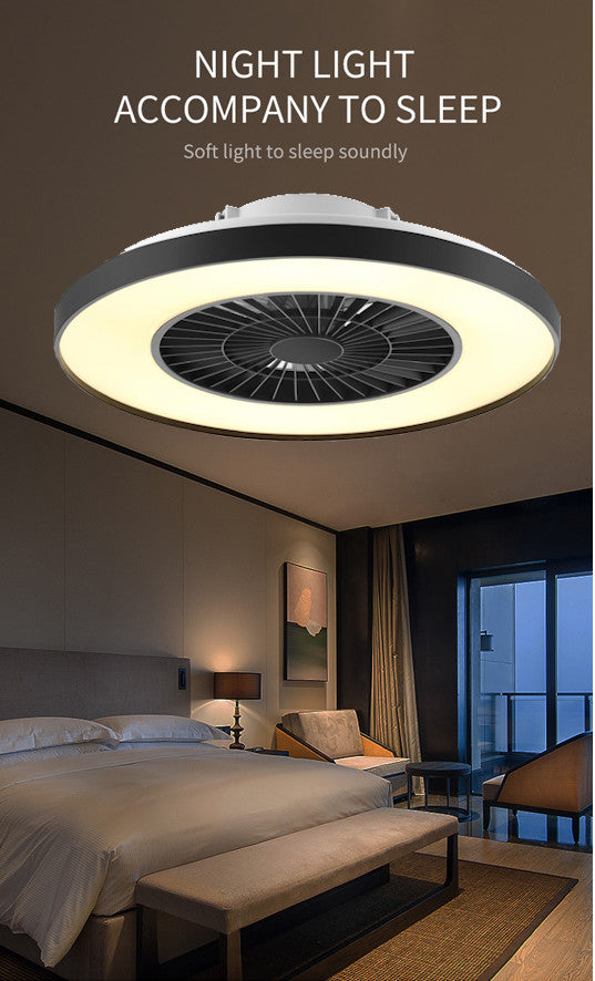 LED Deckenventilator mit Beleuchtung & Fernbedienung – 60 cm, dimmbar, 3 Geschwindigkeiten