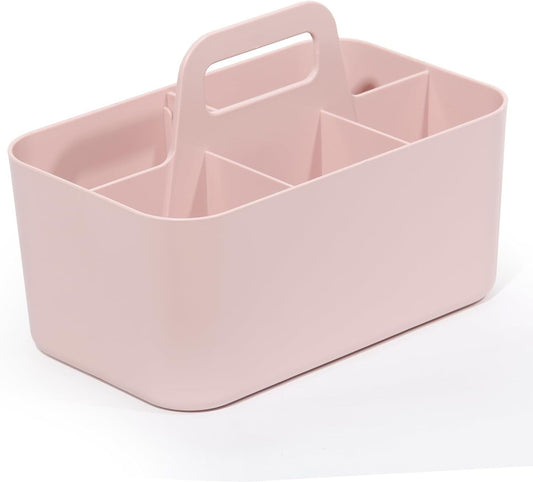 Korb Organizer mit Griff,Kunststoffkorb, Reinigungskorb,Bastelkorb,Schreibtischk