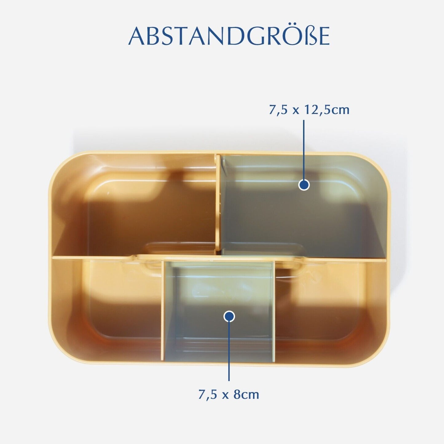 Korb Organizer mit Griff,Kunststoffkorb, Reinigungskorb,Bastelkorb,Schreibtischk