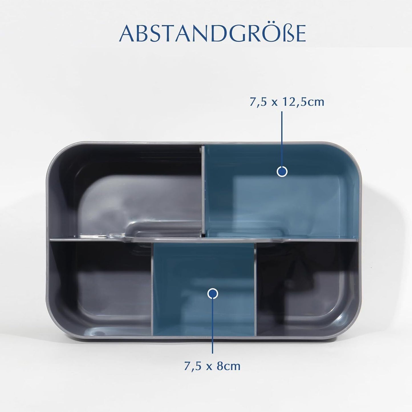 Korb Organizer mit Griff,Kunststoffkorb, Reinigungskorb,Bastelkorb,Schreibtischk