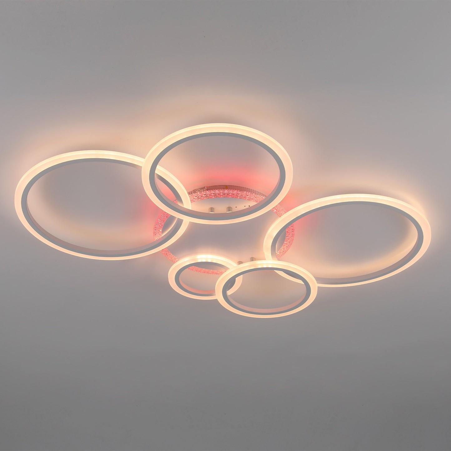 RGB LED Deckenleuchte mit Bluetooth Lautsprecher & Fernbedienung – Dimmbar, Farbwechsel, Musikfunktion