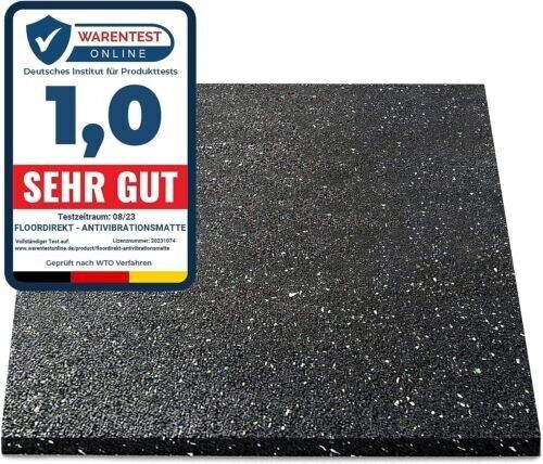 Antirutschmatte 60x60 REGUPOL Unterlage Waschmaschine Trockner etc 4 Stärken