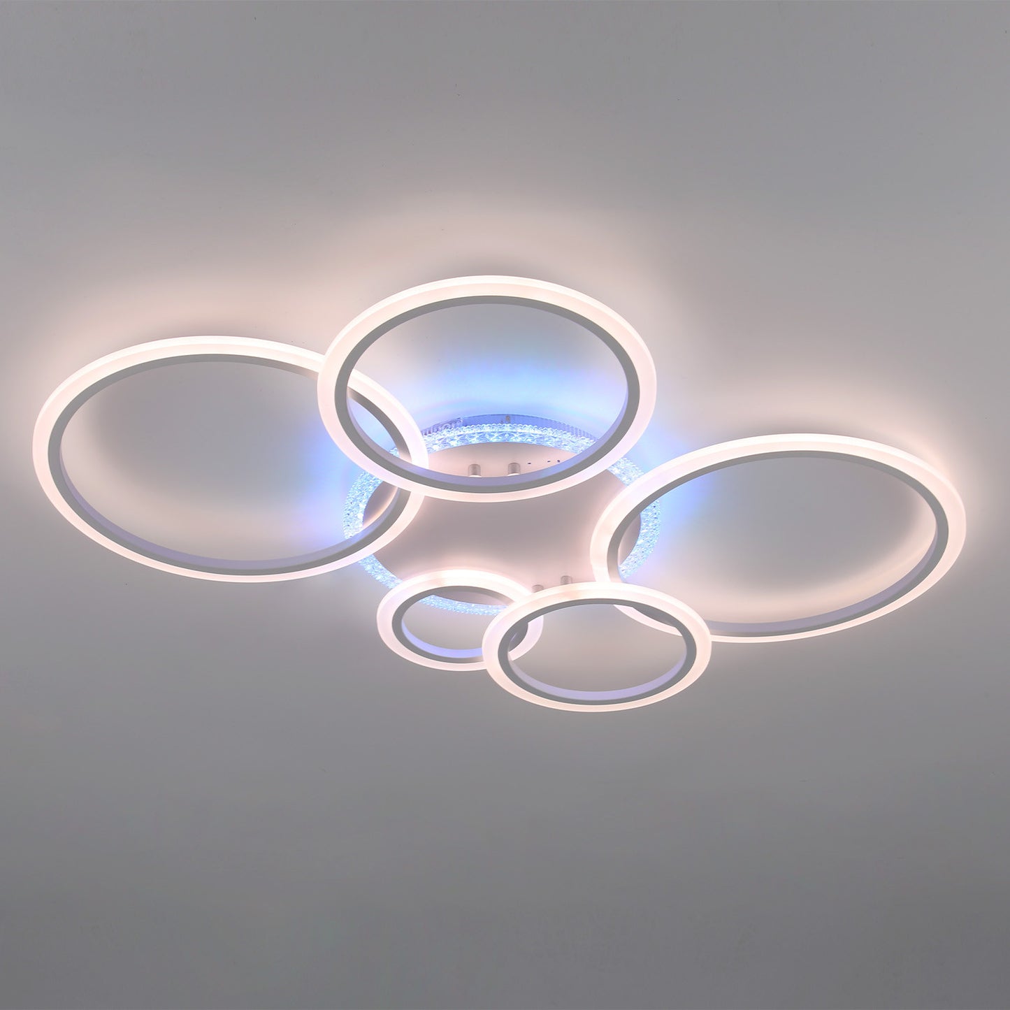 RGB LED Deckenleuchte mit Bluetooth Lautsprecher & Fernbedienung – Dimmbar, Farbwechsel, Musikfunktion
